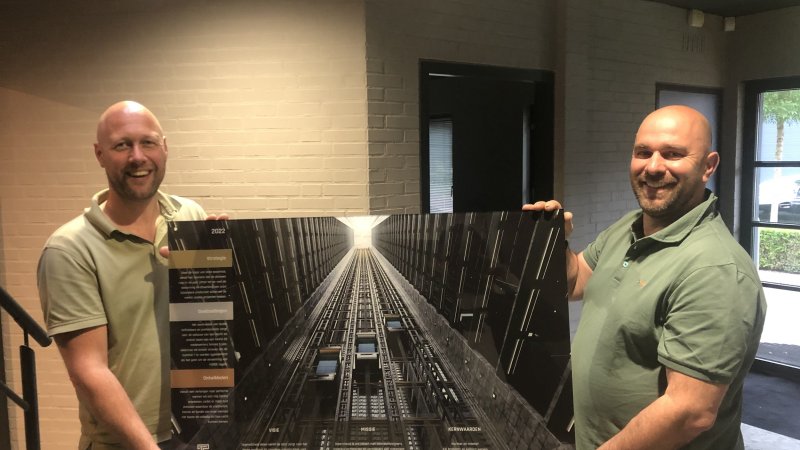 'Bedrijf in de lift'